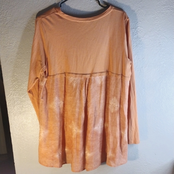 COPY - Peach Lori Goldstein Extra Long Short M - Picture 1 of 7